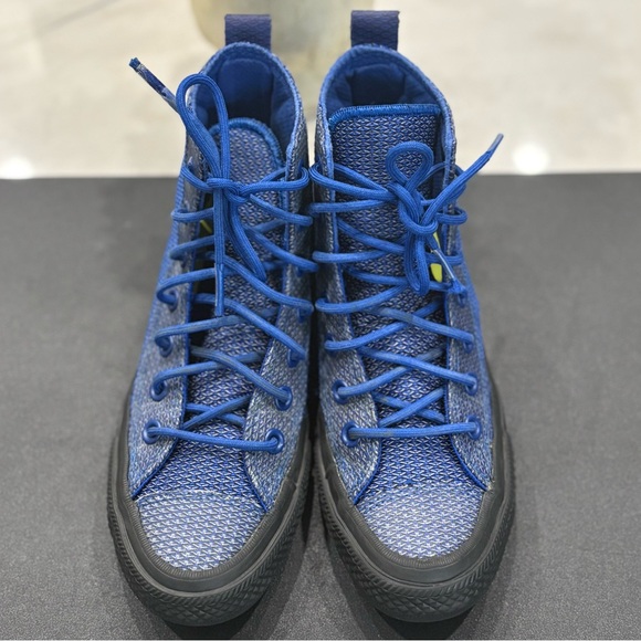 Converse Chuck Taylor All Star Lunarlon Blue High-Tops Same Day Shipping - Picture 1 of 11